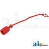 A & I Products Dust Cap, 3/8", Red   8" x4" x4" A-C211317